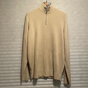 Geoffrey Beene Quarter Zip Sweater